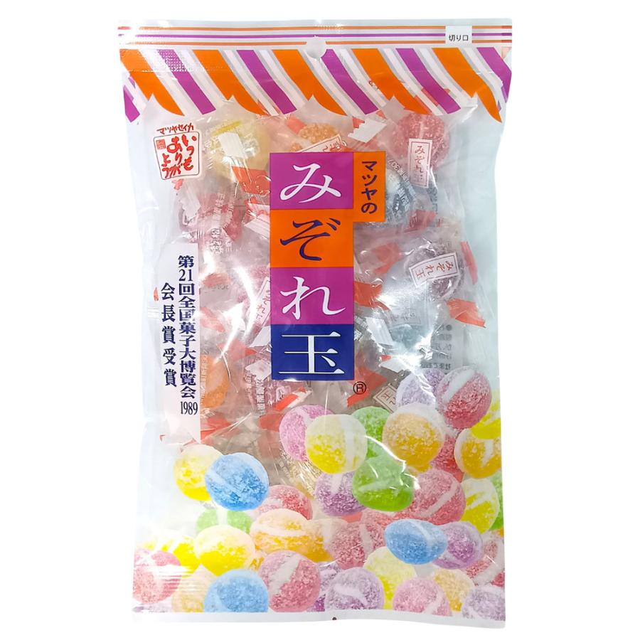 松屋製菓 みぞれ玉 160g×3袋 お菓子 飴 キャンディ フルーツ飴