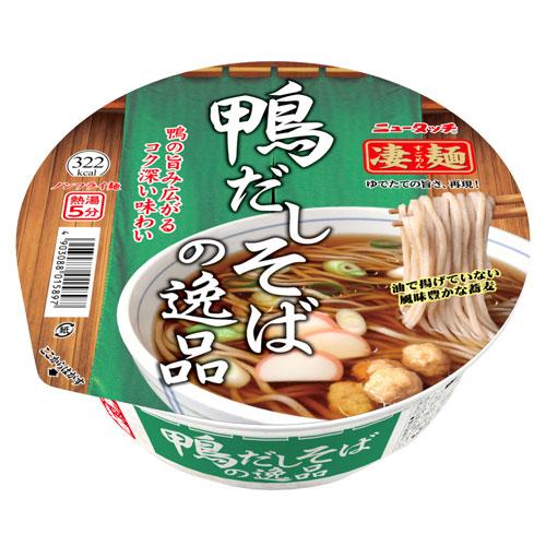 ヤマダイ 凄麺 鴨だしそばの逸品 117g×3個 そば 蕎麦 カップ麺 カップそば インスタント 即席｜officetrust｜02