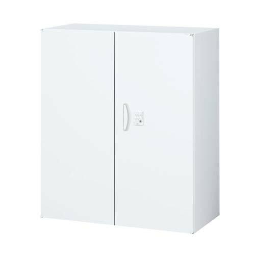 『代引不可』『受注生産品』生興 クウォール システム収納庫 両開き書庫(ダイヤル錠タイプ) W900×D450×H1050 RW45-10H-D2の画像