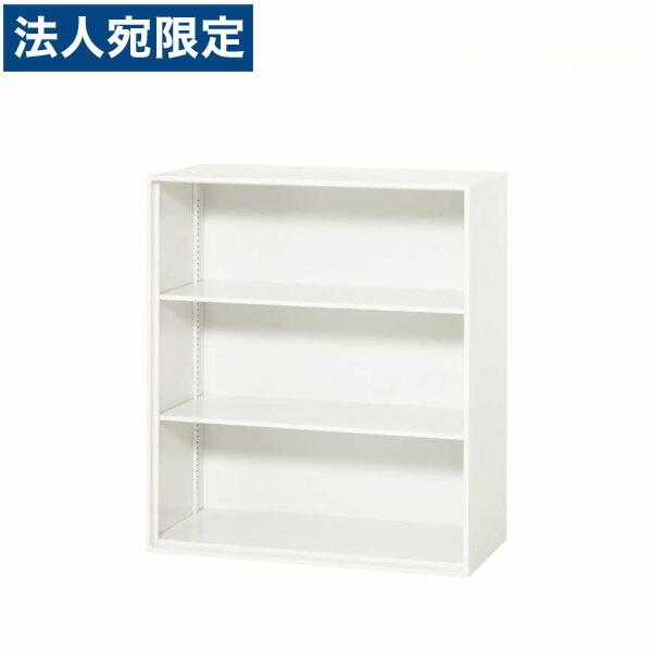『代引不可』ライオン事務器 デリカウォール Vシリーズ オープン型 上下置両用 W800×D400×H890mm ホワイト V840-09K 319-18