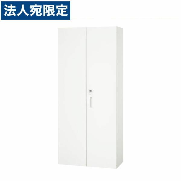 『代引不可』『受注生産品』ライオン事務器 デリカウォール Vシリーズ 両開型 ダイヤル錠 下置専用 W900×D400×H2060mm ホワイト V940-21HD 305-32