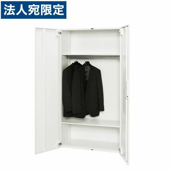『代引不可』ライオン事務器 デリカウォール Vシリーズ ロッカー型 下置専用 W900×D450×H1720mm ホワイト V945-18HL 306-94