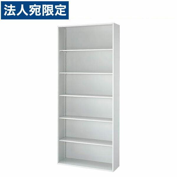 『代引不可』ライオン事務器 オフィスユニット EWシリーズ オープン型 下置専用 W900×D400×H2100mm ライトグレー EWS-21K 710-76