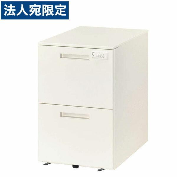 代引不可』『受注生産品』ライオン事務器 スタンダードワゴン 引出し2 