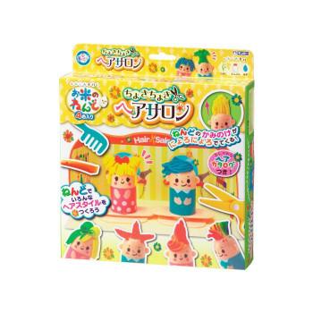 (同梱不可)銀鳥産業 ギンポー あそびっこ お米のねんど ちょきちょきヘアサロン A-RDHSF｜officeyu