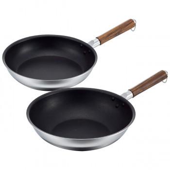 おしゃれ商品 同梱 インダクションミラーフライパン26cm いため鍋28cm 34 324 セール値下げ Superavila Com