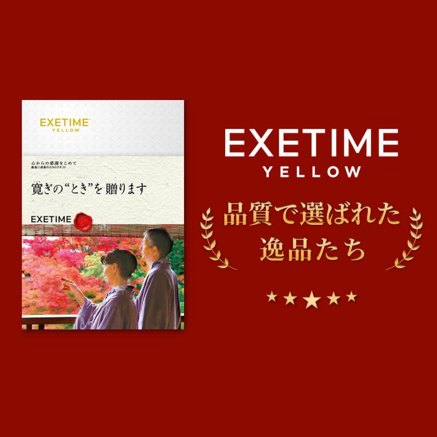 EXETIME カタログギフト 新築祝い 無期限 公式 YELLOW エグゼタイム