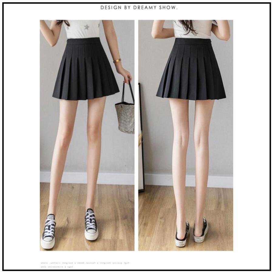 ミニスカート フレアスカート レディース 脚長 ショート 韓国  