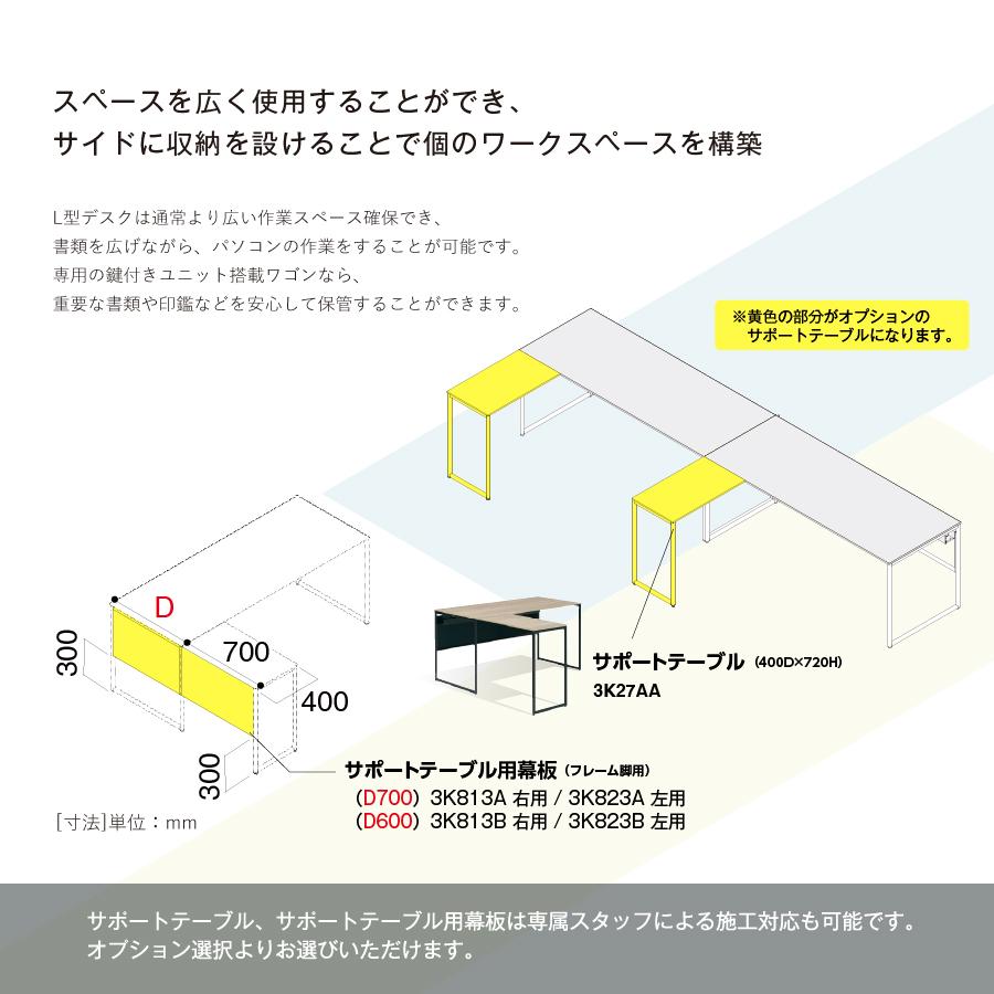 ソリスト/SOLISTE/フレーム脚/メラミン天板/脚色セージ/幅1200mm×奥行600mm×高さ720mm/3K20NE-MHJ/オフィスデスク/オカムラ 【コストパフォーマンス】