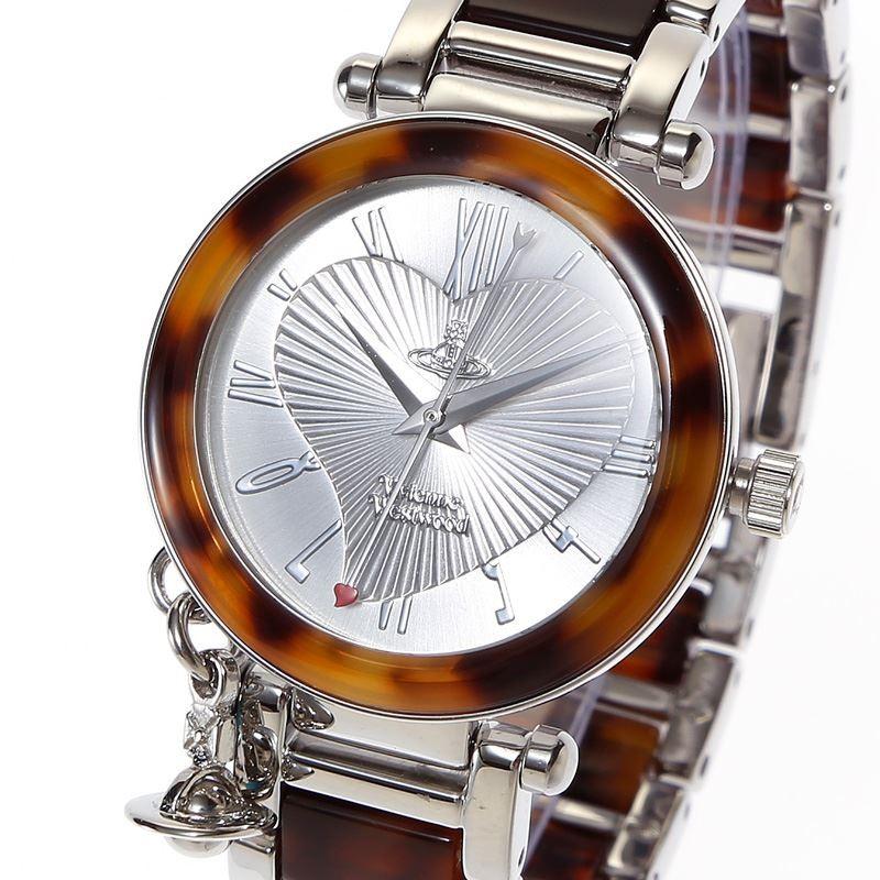 ヴィヴィアンウエストウッド 時計 腕時計 レディース シルバーXブラウン Vivienne Westwood VV006 SLBR ポイント利用 爆買 | Vivienne Westwood