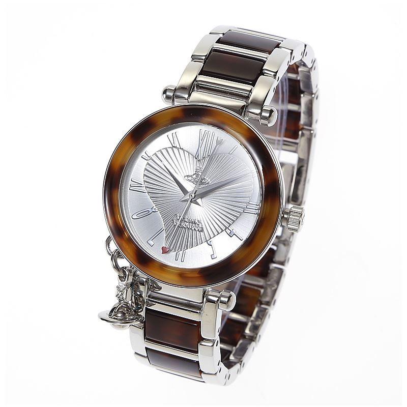 ヴィヴィアンウエストウッド 時計 腕時計 レディース シルバーXブラウン Vivienne Westwood VV006 SLBR ポイント利用 爆買 | Vivienne Westwood | 01