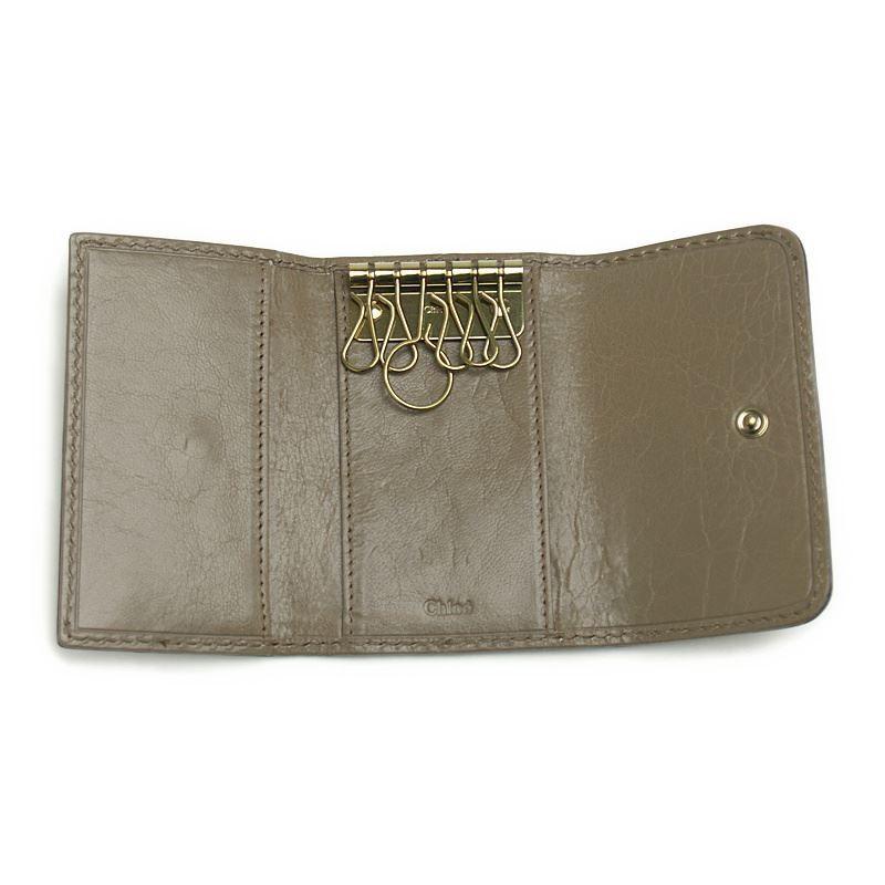 クロエ キーケース レディース グレージュ Chloe 3P0333 7A733 517 ポイント利用 爆買 | Chloe | 02