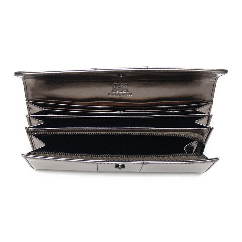 【未使用】 DIESEL 長財布 DIESEL（ディーゼル） 財布 長財布 BRONZE ブロンズ DIESEL X02414