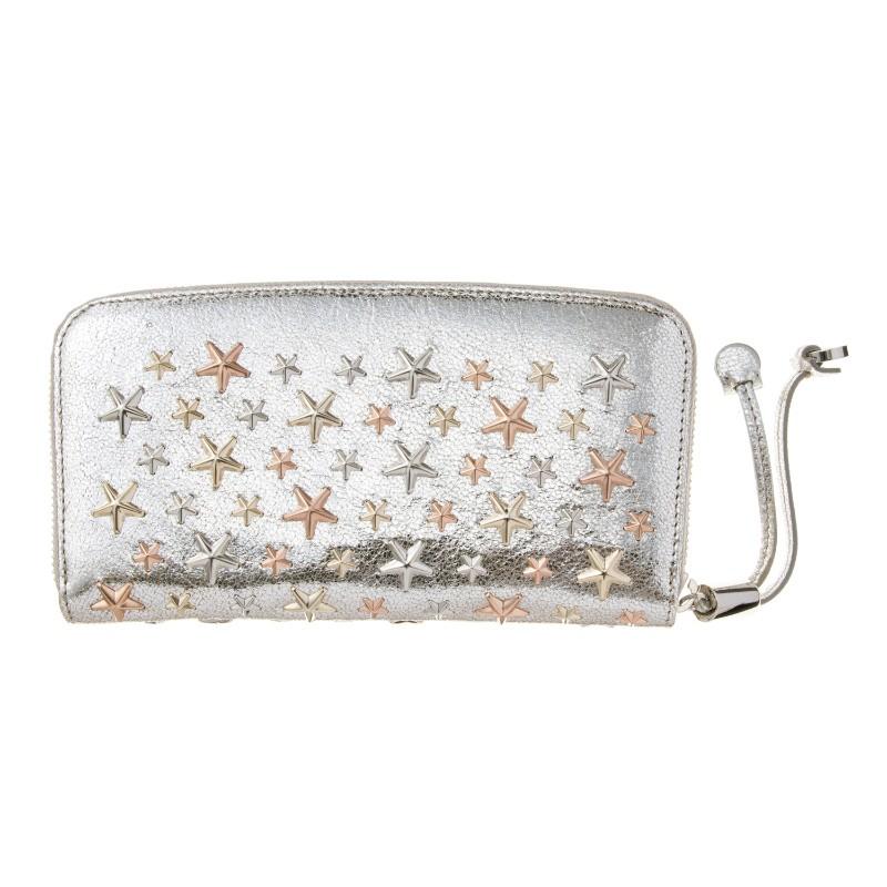 JIMMY CHOO（ジミーチュウ） 財布 ユニセックス シルバー JIMMY CHOO 