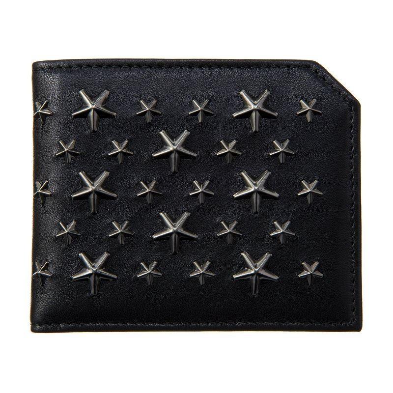 JIMMY CHOO ジミーチュウ 財布 ユニセックス ブラック ALBANY BLS  