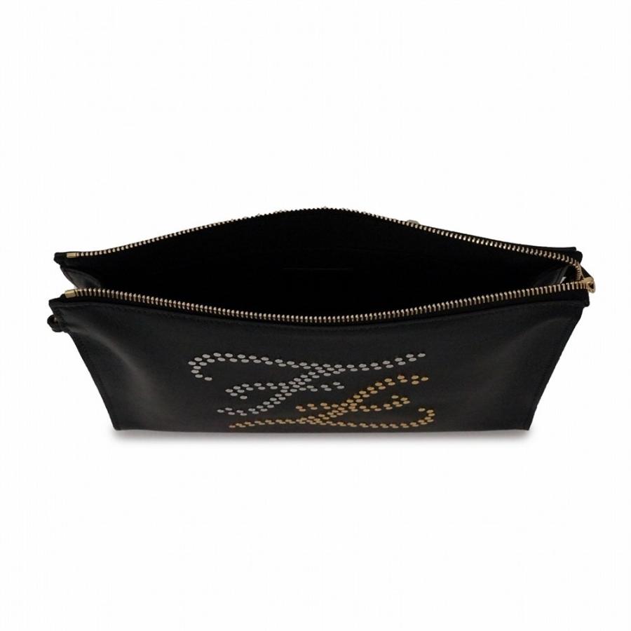 フェンディ FENDI バッグ ドキュメントケース 7VA433 A8VD F15ZW ブラック メンズ ポイント利用 爆買の画像