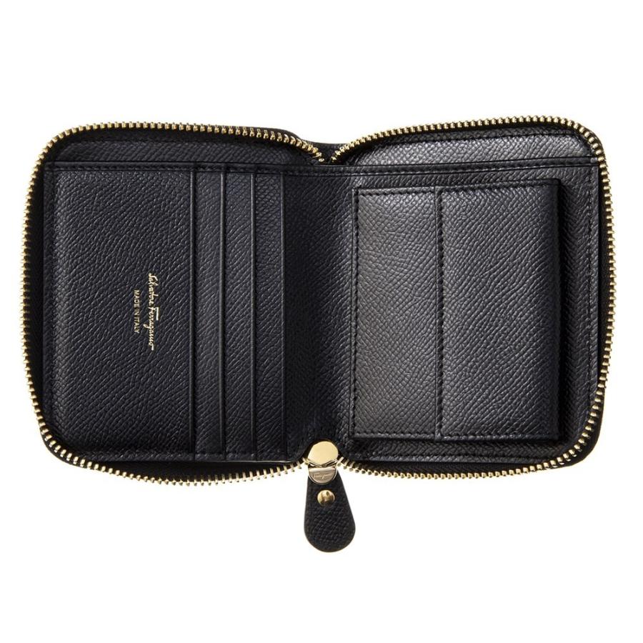 FERRAGAMO（フェラガモ） ミニ財布 財布 ブラック レディース Ferrgamo