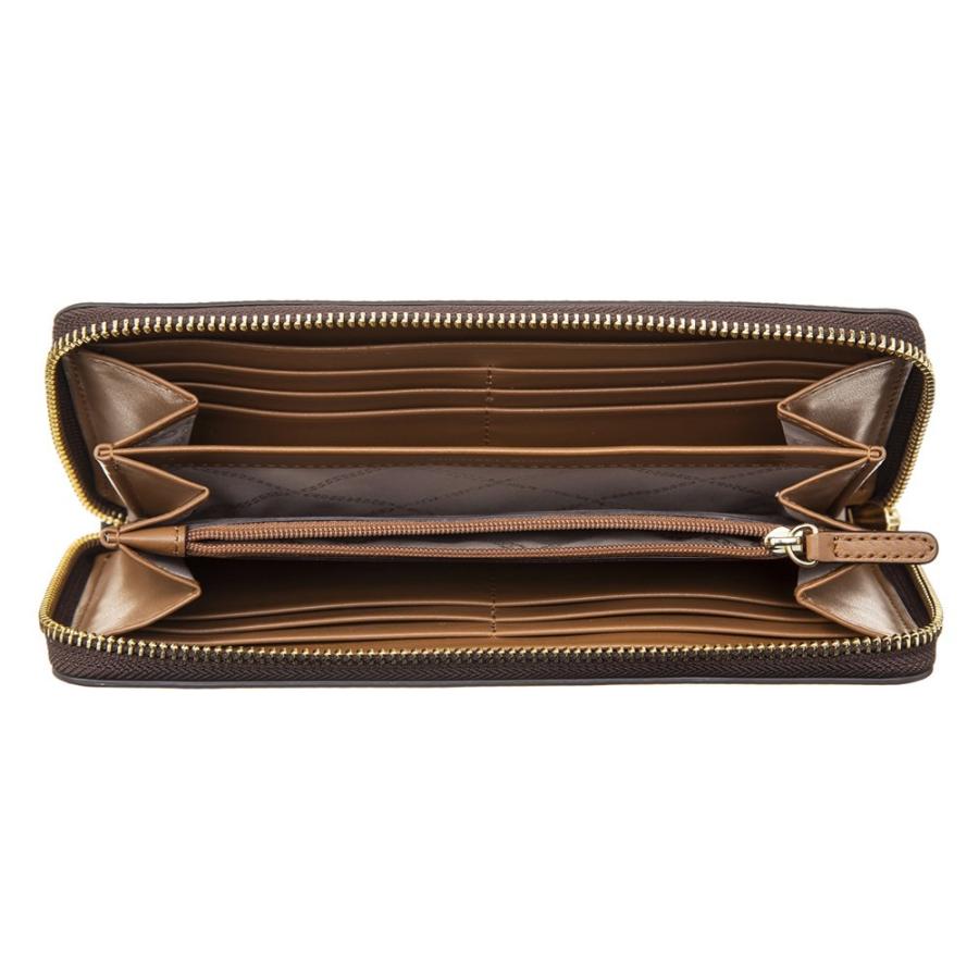 MICHAEL KORS マイケルコース ラウンドファスナー長財布 財布 ブラウン  