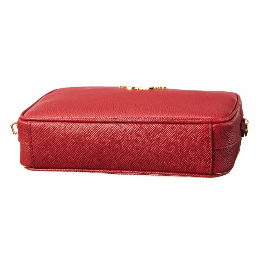PRADA（プラダ） 1BH036 OOO NZV F068Z ショルダーバッグ レッド
