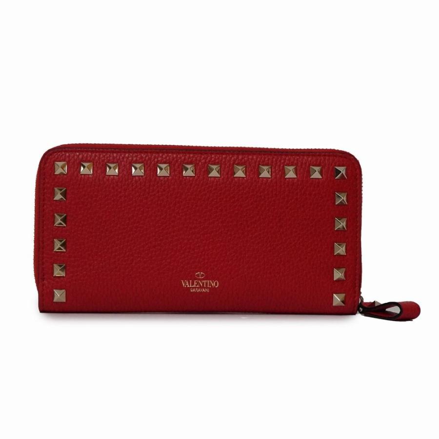 VALENTINO ヴァレンティノ レディース ラウンドファスナー長財布 