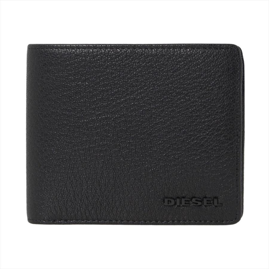 新品】DIESEL ディーゼル 二つ折り財布 ファスナー ブランド財布 ブラック ディーゼル DIESEL 二つ折り財布 （ブラック） - ファッション通販