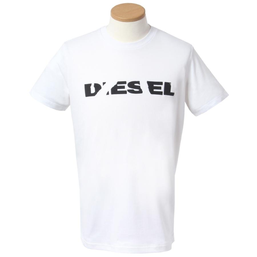 DIESEL（ディーゼル） T-SHIRT 00STXQ R091B 100 L White メンズ