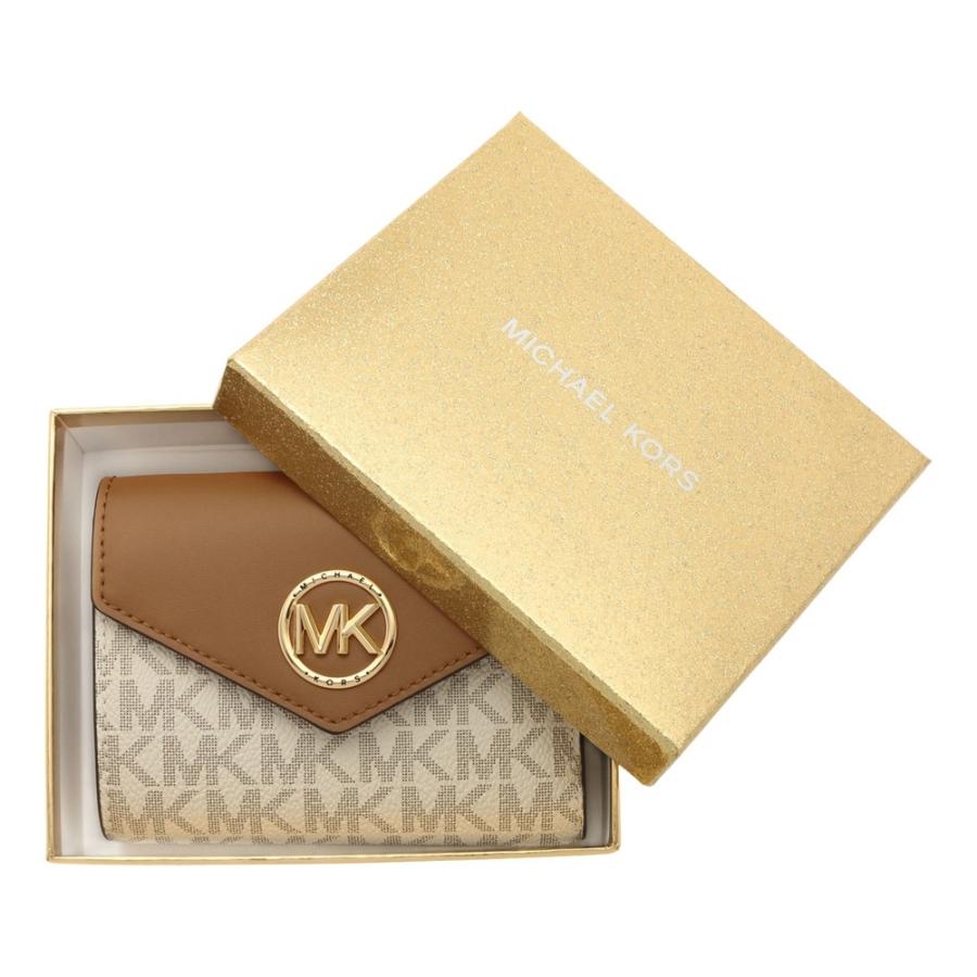 MICHAEL KORS（マイケルコース） 三つ折り財布 34S1GNME6B 149 Brown