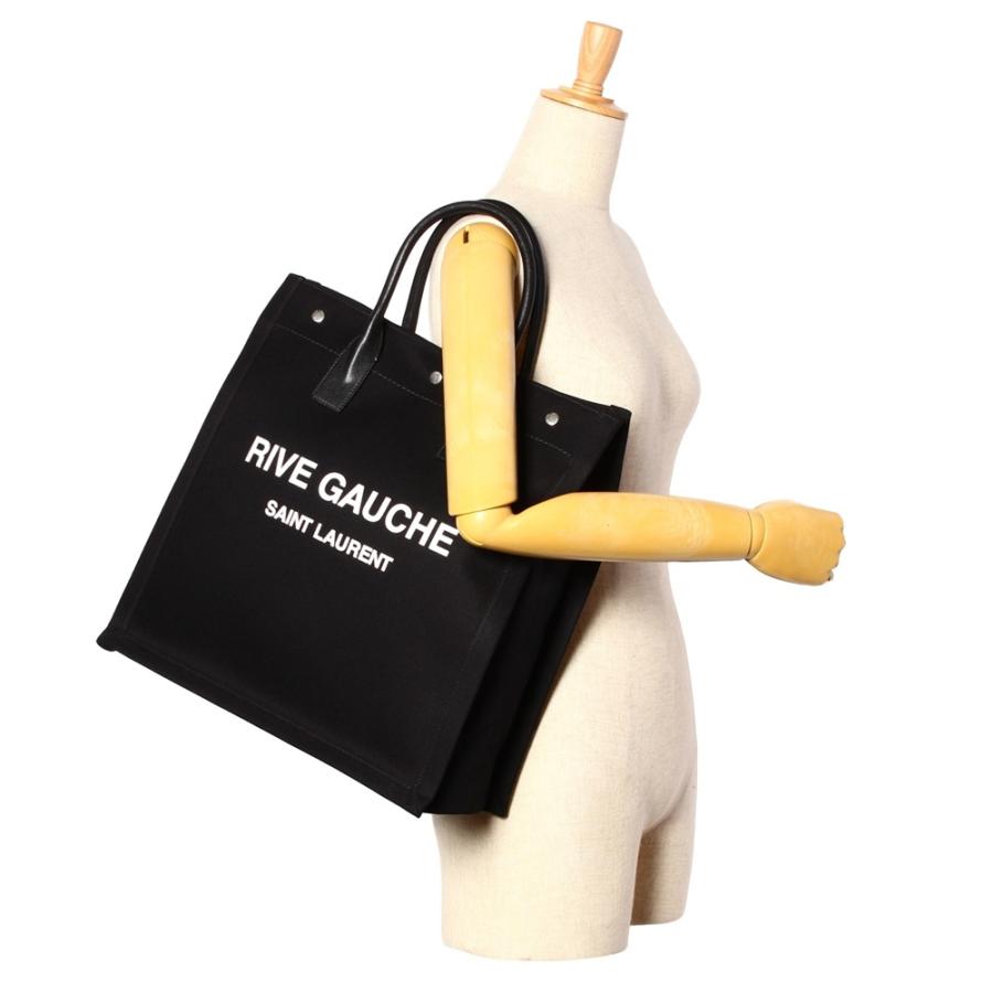 サンローラン トートバッグ 632539 FAAVR 1070 ブラック SAINT LAURENT 爆買の画像