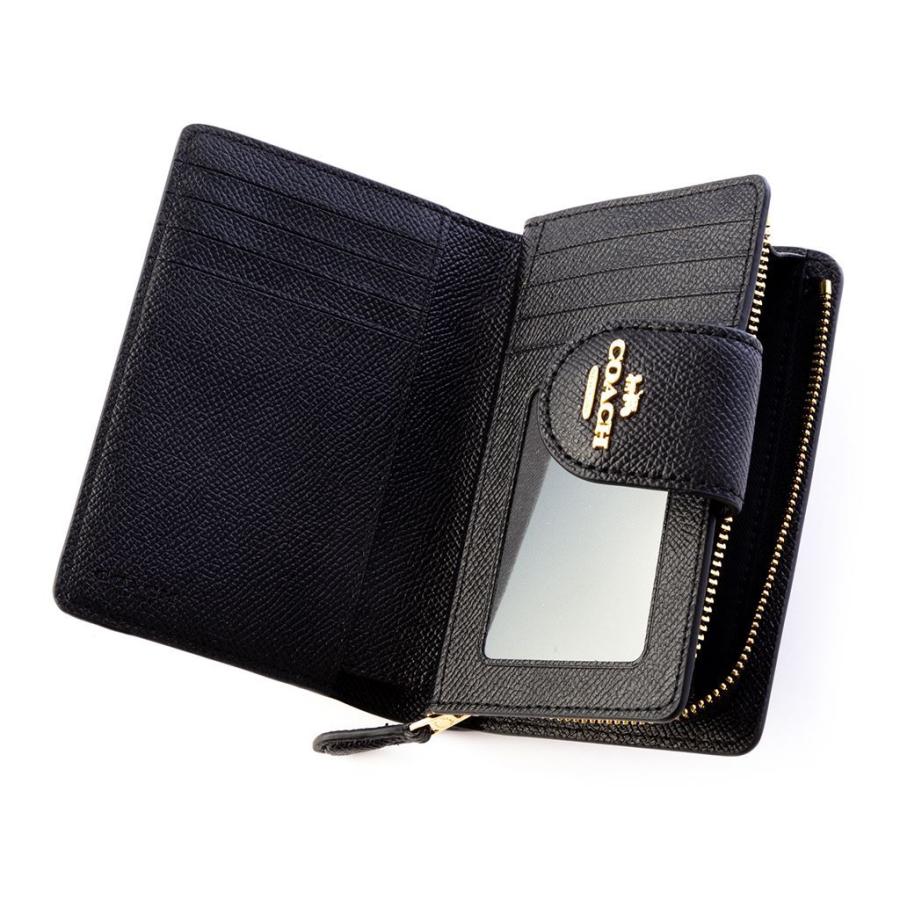 COACH コーチ 二つ折り財布 6390 IMBLK ブラック アウトレット Amazon | [コーチ]アウトレット 二つ折り財布 ブラック レディース