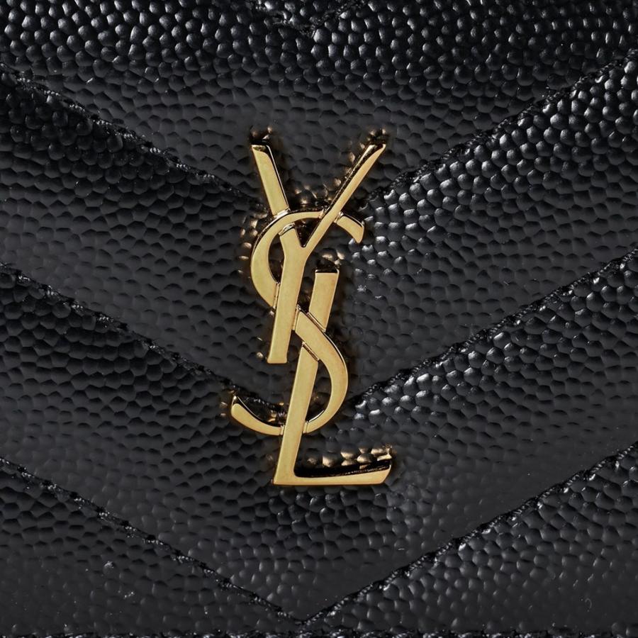 サンローラン 三つ折り財布 668274 BOWA1 1000 ブラック SAINT LAURENT 爆買 | Yves Saint Laurent | 05
