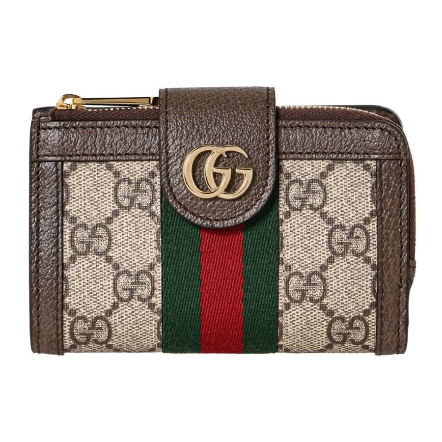 GUCCI（グッチ） 二つ折り財布 725662 96IWG 8745 ベージュ 財布 GG