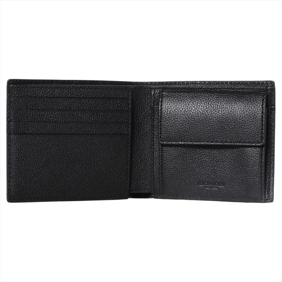 コーチアウトレット 二つ折り財布 75003 BLK Black COACH OUTLET ポイント利用 爆買 | COACH | 04