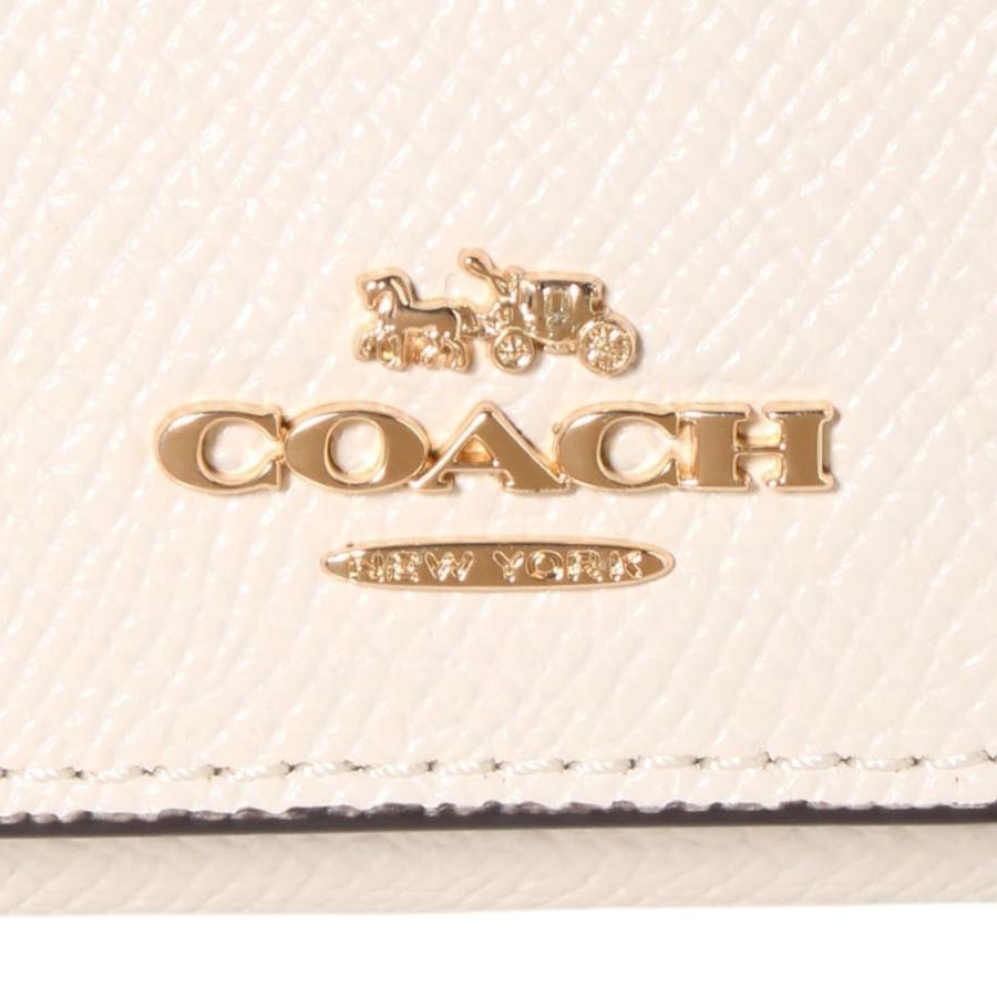 COACH コーチ キーケース  レザー 76741 IMCHK チョーク コーチ キーケース レディース ブランド COACH 76741 チョーク