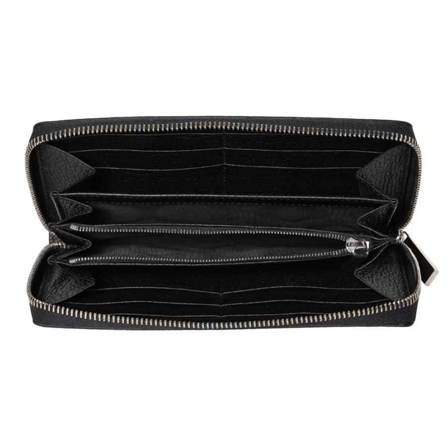 グッチ 長財布 771154 AABXM 1000 ブラック GUCCI 財布 メンズ  男女兼用 牛革 レザー 黒 大容量 ファスナー シンプルの画像