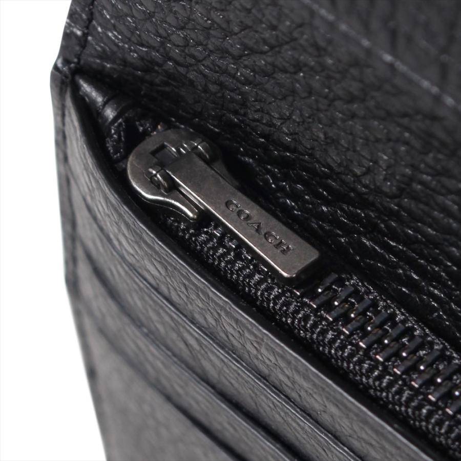 COACH コーチアウトレット 長財布 91807 QB/BK Black OUTLET