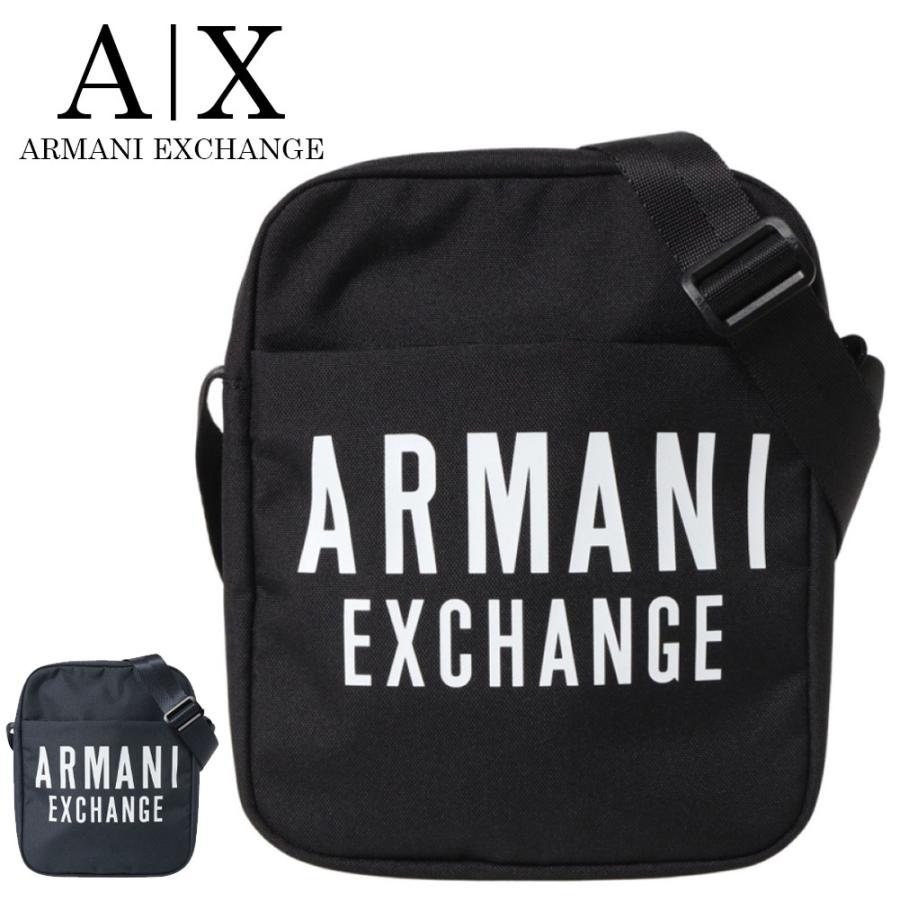 アルマーニ エクスチェンジ ショルダーバッグ 952337 9A124 メンズ ARMANI EXCHANGE NERO ブラック NAVY ネイビー｜offprice