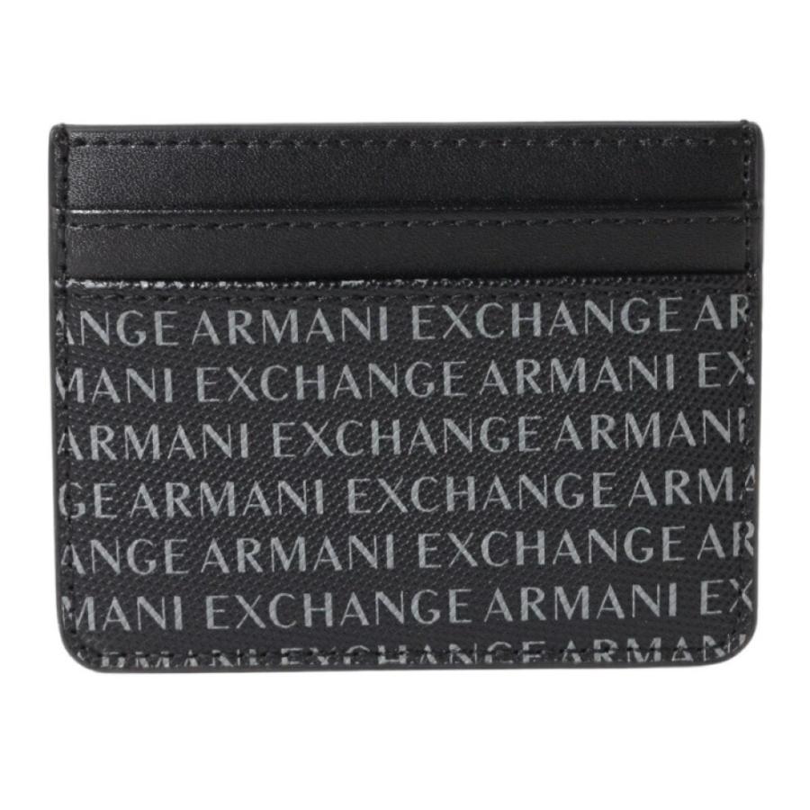 アルマーニ エクスチェンジ カードケース メンズ 958053 CC230 00020 ARMANI EXCHANGE BLACK ブラック｜offprice