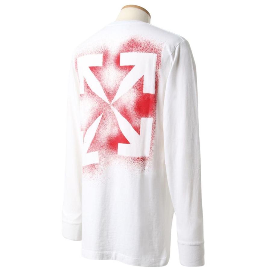 off white オフホワイト Tシャツ OMAB001E20JER0040125 長袖 off white オフホワイト Tシャツ OMAB001E20JER0040125 長袖