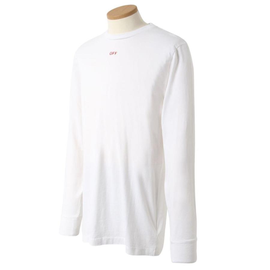 off white オフホワイト Tシャツ OMAB001E20JER0040125 長袖 off white オフホワイト Tシャツ OMAB001E20JER0040125 長袖