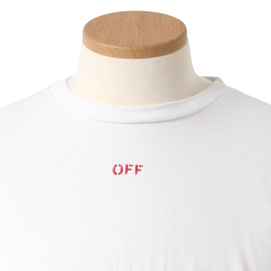 off white オフホワイト Tシャツ OMAB001E20JER0040125 長袖 off white オフホワイト Tシャツ OMAB001E20JER0040125 長袖