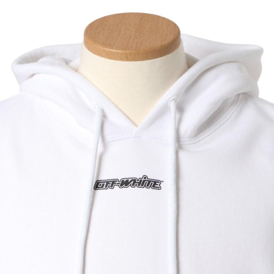 off white オフホワイト パーカー OMBB037E20FLE0020125 OVER HOODIE  