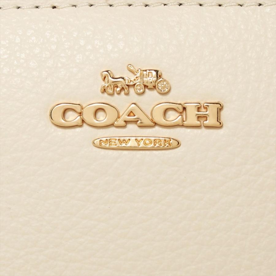 コーチアウトレット 二つ折り財布 C2862 COACH OUTLET／プレゼント 誕生日 記念日 クリスマス お祝い 母の日 白 ベージュ 茶 ポイント利用 爆買 | COACH | 08