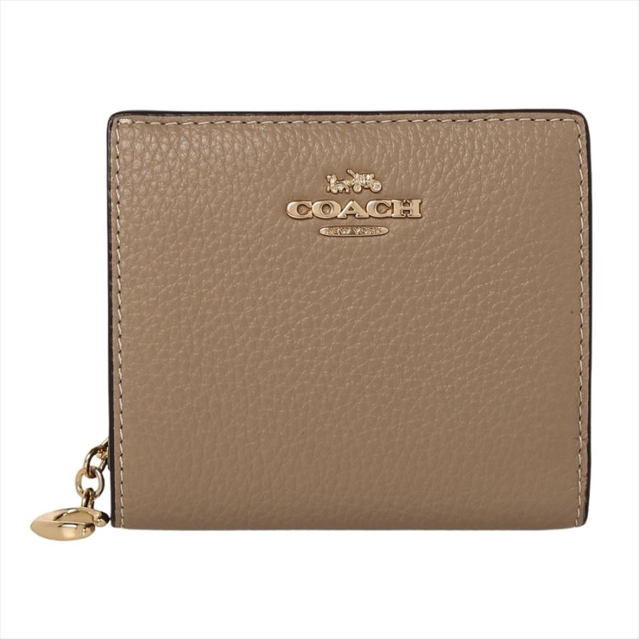 コーチアウトレット 二つ折り財布 C2862 COACH OUTLET／プレゼント 誕生日 記念日 クリスマス お祝い 母の日 白 ベージュ 茶 ポイント利用 爆買 | COACH | 10