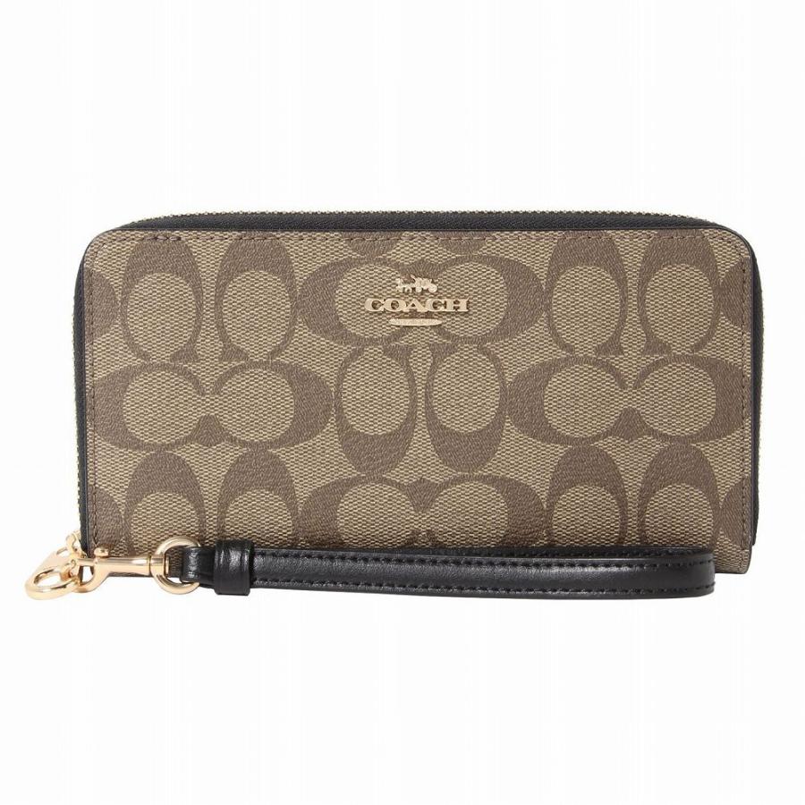 COACH（コーチ） 財布 長財布 レディース C4452 COACH OUTLET ラウンド