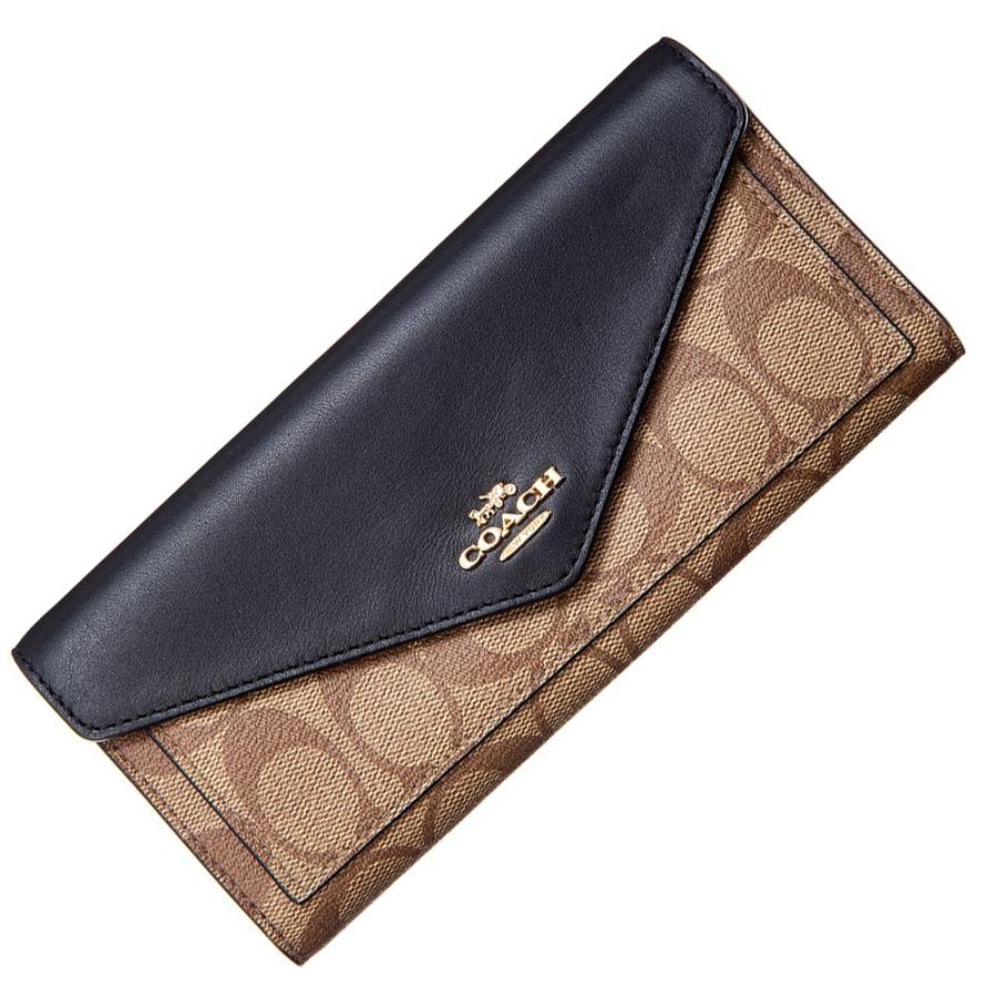 COACH（コーチ） アウトレット 長財布 3034 IMCBI シグネチャー 