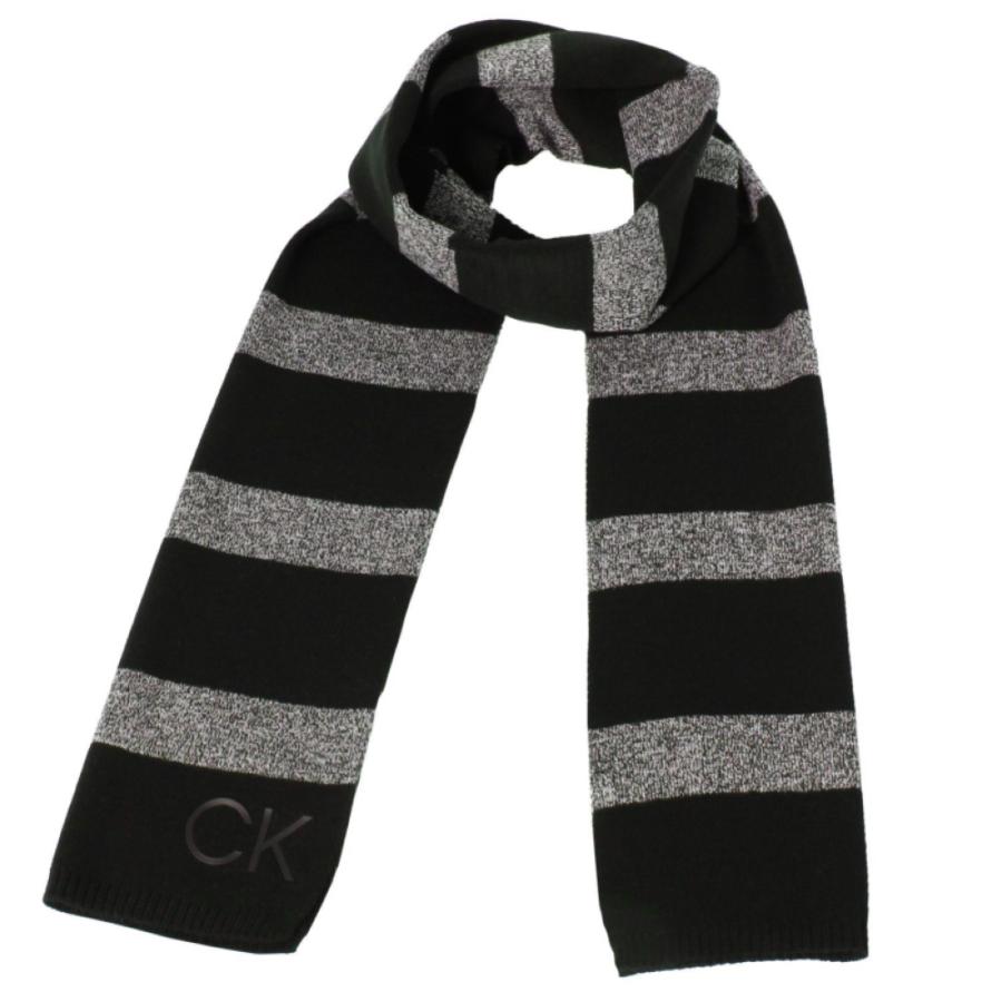 カルバンクライン スカーフ マフラー CK200007 メンズ CALVIN KLEIN Black ブラック Gray グレー ポイント利用 爆買 | Calvin Klein | 02