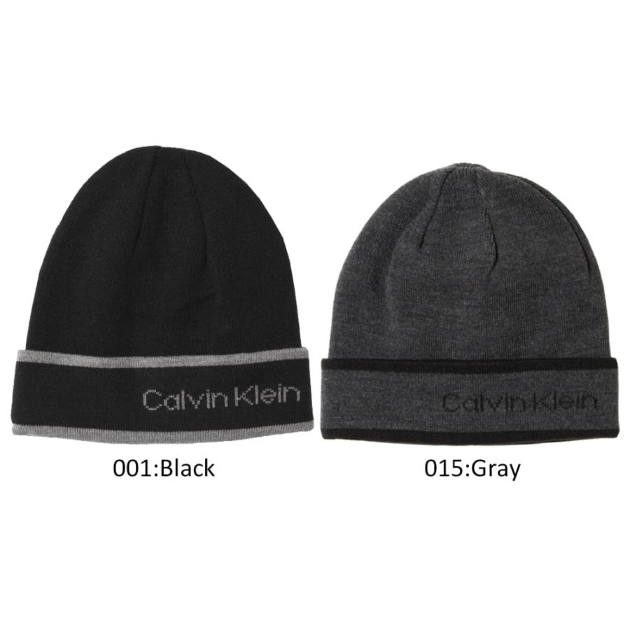 カルバンクライン ニットキャップ CK200040C メンズ CALVIN KLEIN Black ブラック Gray グレー ポイント利用 爆買 | Calvin Klein | 01