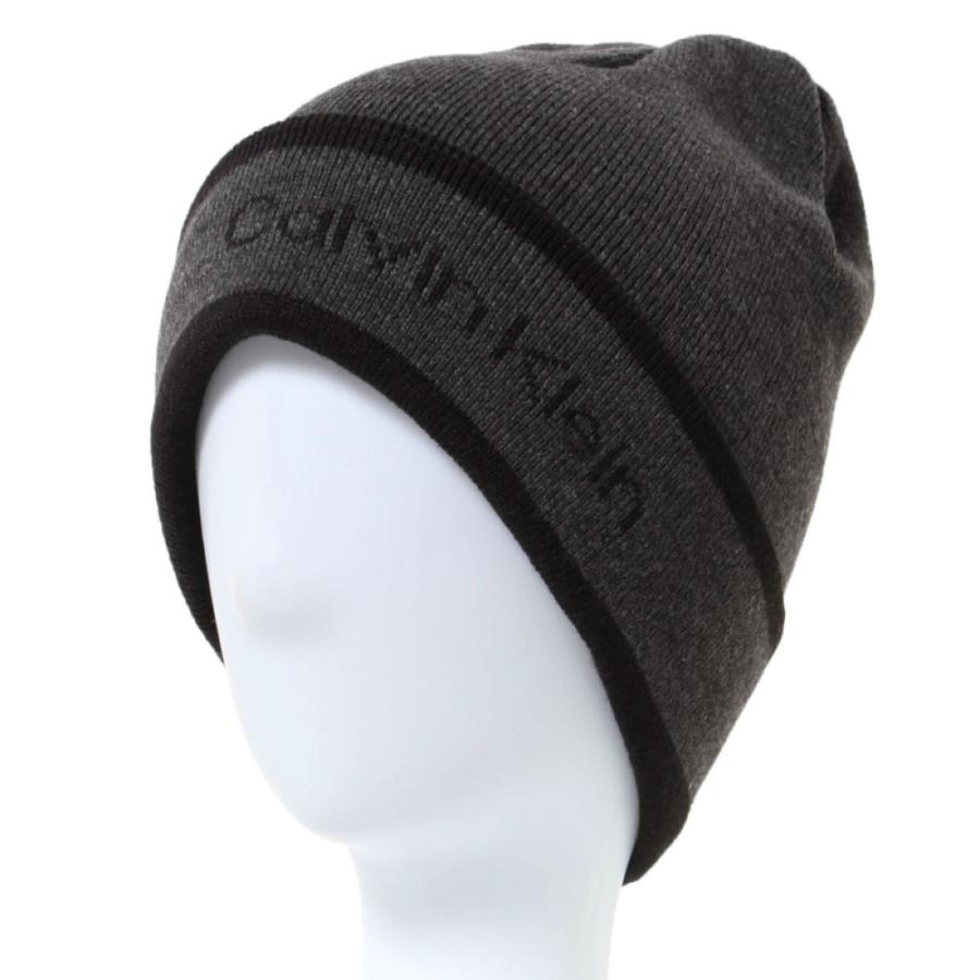 カルバンクライン ニットキャップ CK200040C メンズ CALVIN KLEIN Black ブラック Gray グレー ポイント利用 爆買 | Calvin Klein | 06