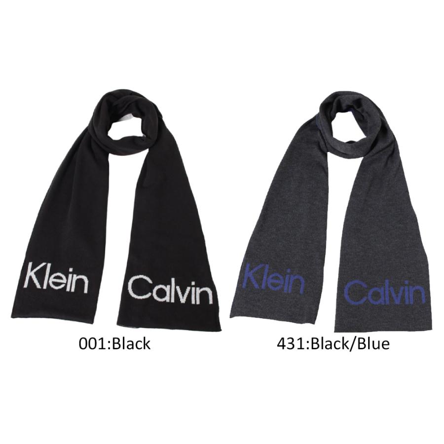 カルバンクライン スカーフ マフラー CK200047 メンズ CALVIN KLEIN Black ブラック Black/Blue ブラック/ブルー ポイント利用 爆買 | Calvin Klein | 01