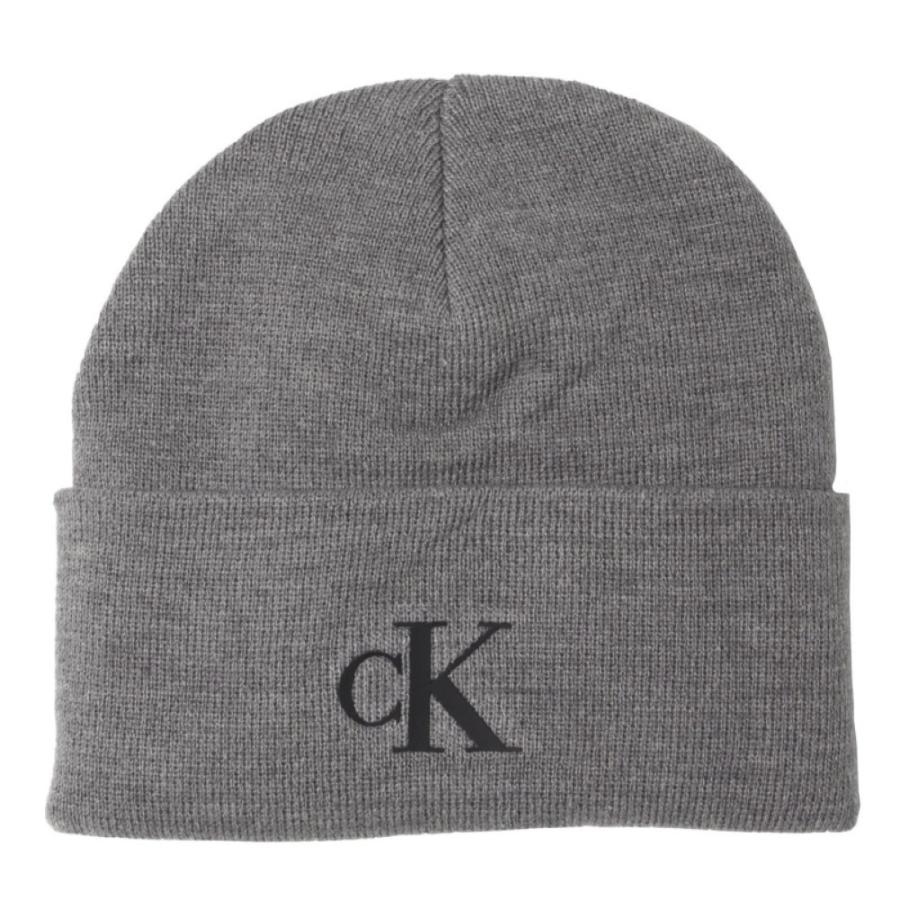 カルバンクライン ニットキャップ CK200065 メンズ CALVIN KLEIN Black ブラック Gray グレー ポイント利用 爆買 | Calvin Klein | 02